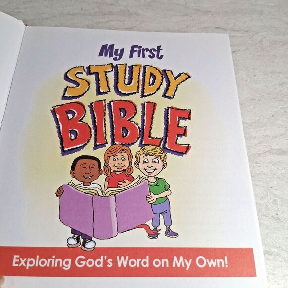 My First Study Bible: Exploring Gods Word On My Own - Hardcover - GOOD - Picture 1 of 14